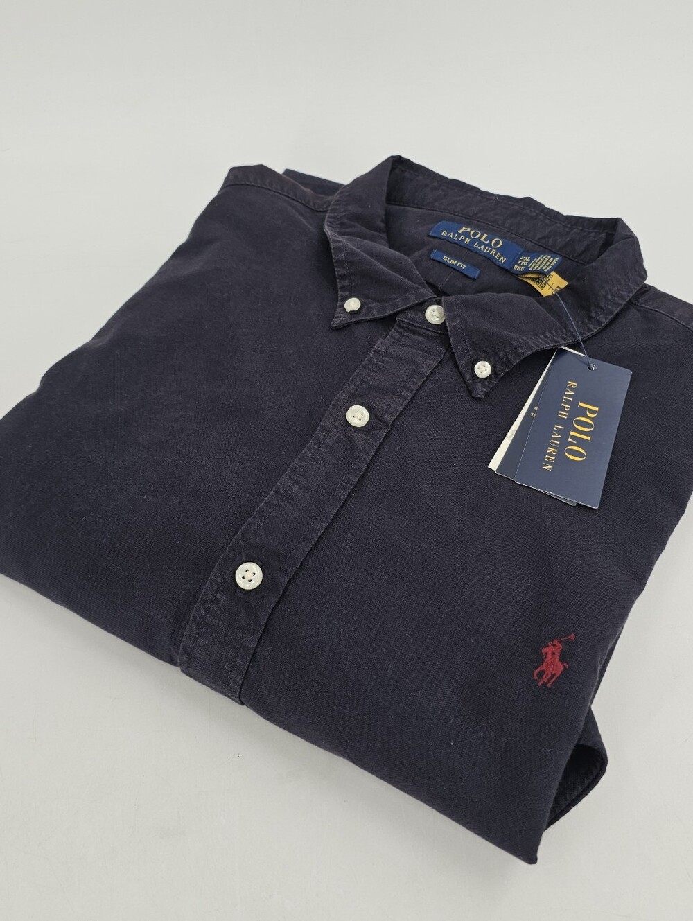 Polo Ralph Lauren RL Oxford Button-down Shirt Long Sleeve Pony Men's Top
